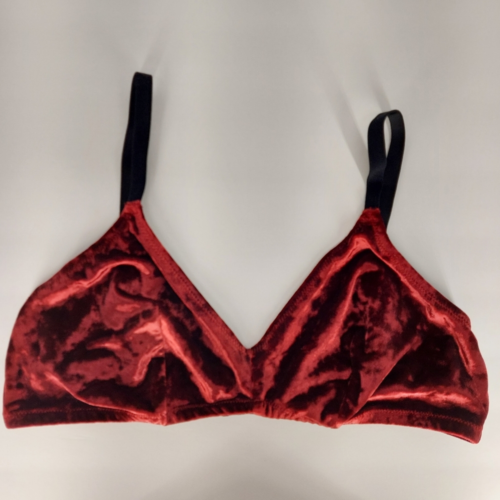 Colsie Bra Red Velvet W/ Adjustable Straps Sz XL